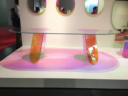 Shimmer Table by Patricia Urquiola for Glas Italia
