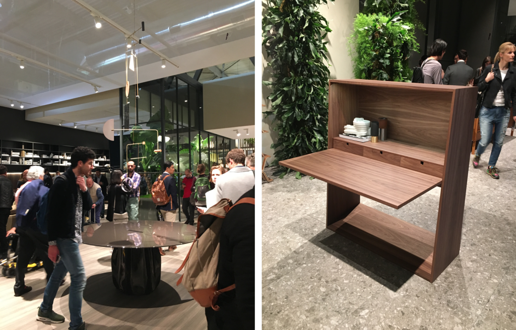 Molteni & C at Fiera Milano, including Ink desk by Jasper Morrison