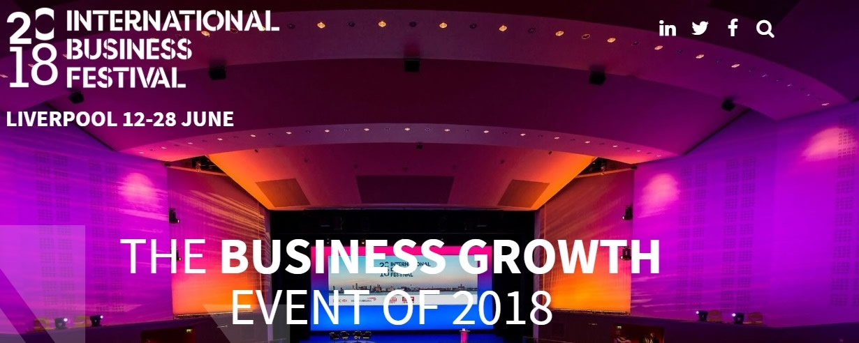 Professor Jeremy Myerson at the 2018 International Business Festival in Liverpool