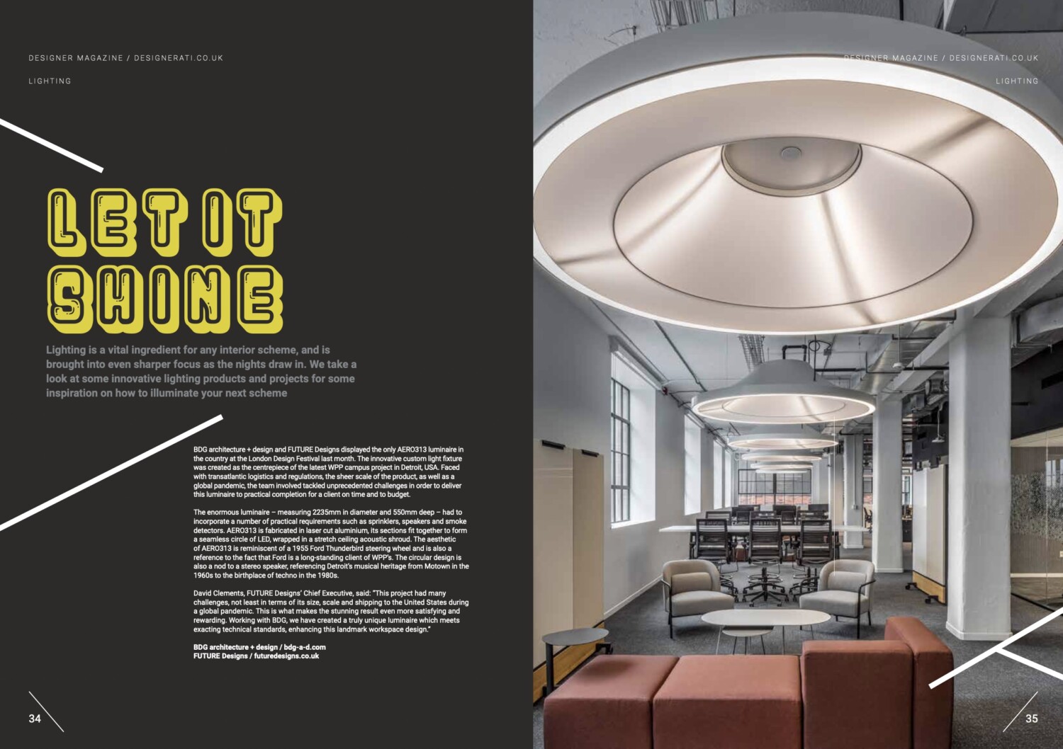 Let it Shine – BDG architecture +design and FUTURE Design feature in Designer Magazine